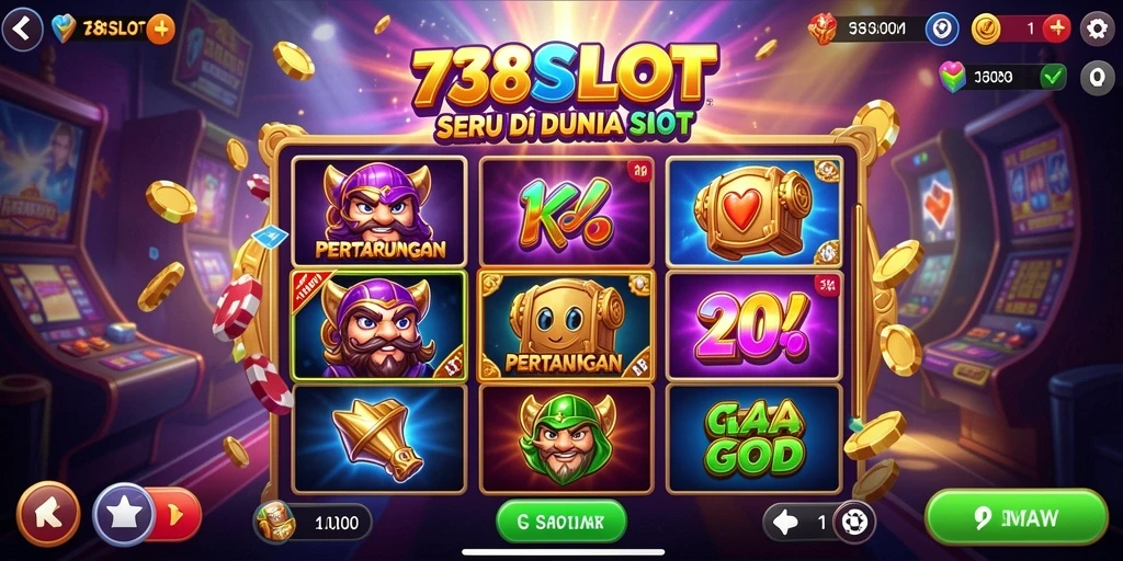 Tampilan seru gameplay Fighting di 738SLOT.