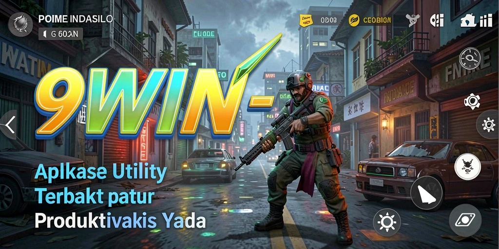 Tampilan antarmuka aplikasi 9WIN yang modern dan intuitif.