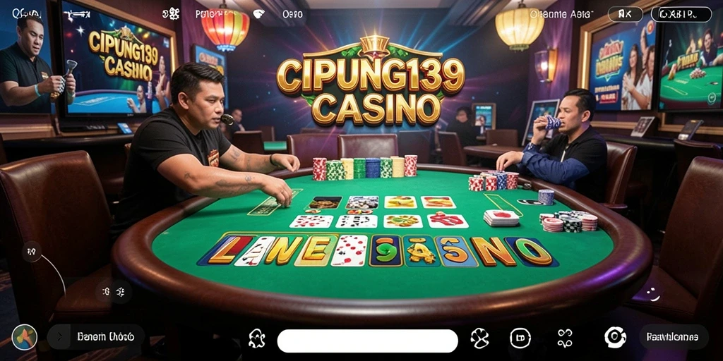 Tampilan gameplay Live Casino yang seru dan interaktif di CIPUNG138.