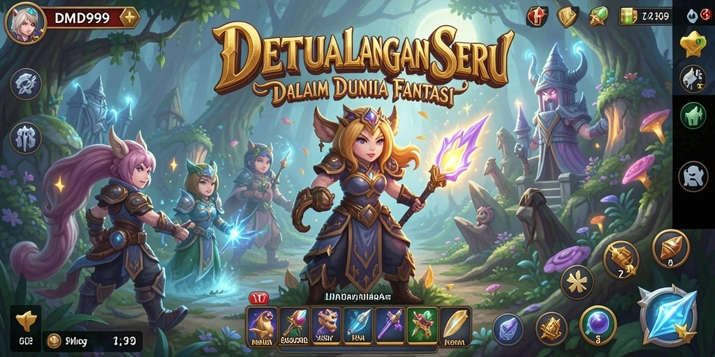 Tangkapan layar DMD999 menunjukkan gameplay yang mendebarkan dan lingkungan yang memukau.