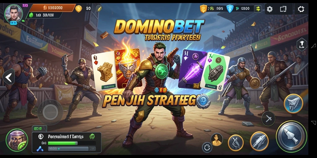 Tangkapan layar permainan DOMINOBET menampilkan aksi seru dari gameplay TPS.