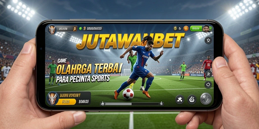 Screenshot utama JUTAWANBET menampilkan gameplay seru dalam olahraga.