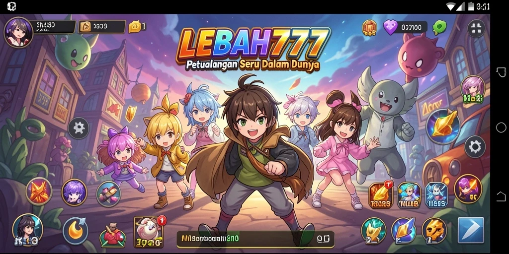 Gameplay seru dan karakter Anime menarik di LEBAH777.