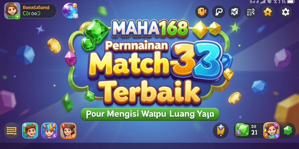 Tampilan gameplay seru di MAHA168, penuh warna dan tantangan.