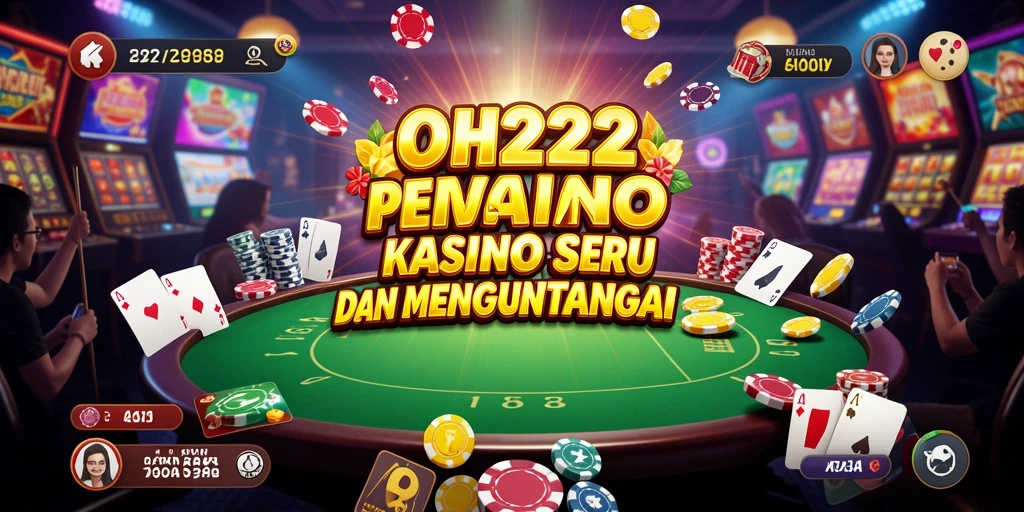 Tampilan layar utama OH222 menampilkan gameplay Kasino yang mengasyikkan.