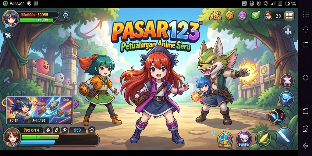 Tampilan seru dari gameplay PASAR123 yang menarik dan penuh aksi.