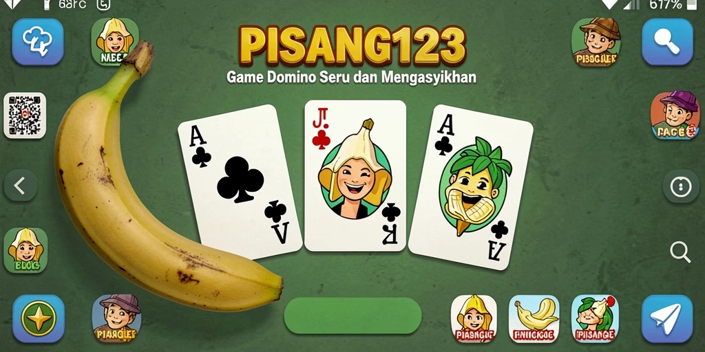 Tampilan gameplay PISANG123 yang seru dan interaktif.